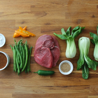 paleo orange ginger beef stir fry