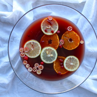 pomegranate pear punch