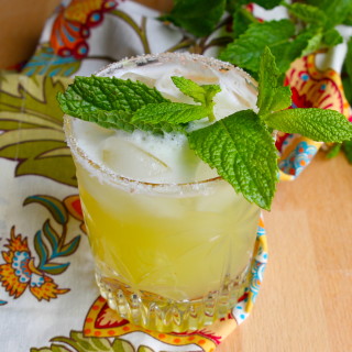 spicy pineapple tequila smash