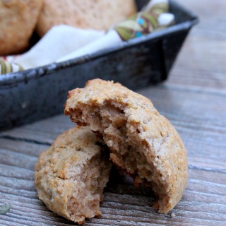 paleo grain-free nut-free cinnamon ginger scones