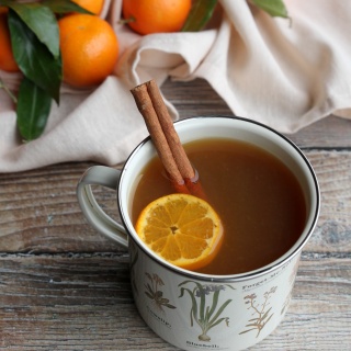mandarin chai hot toddy