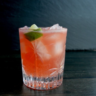 beachy bourbon cocktail