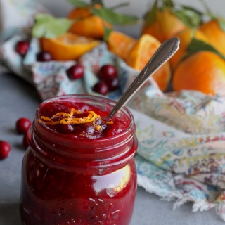 paleo cranberry sauce