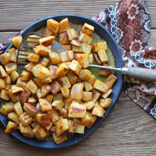 roasted sweet potatoes