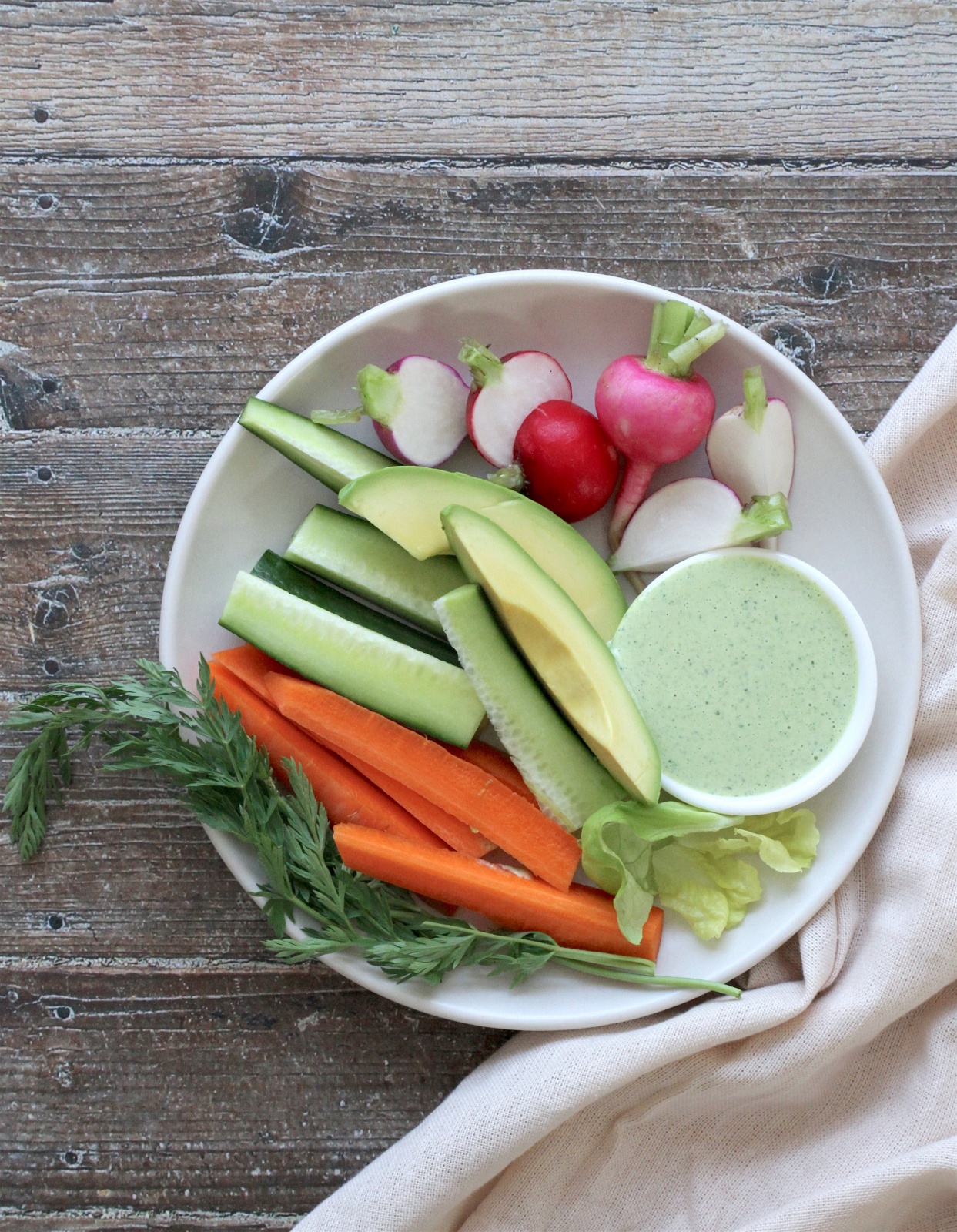 Green Goddess Dressing Recipe {or Dip!} - Belly Full