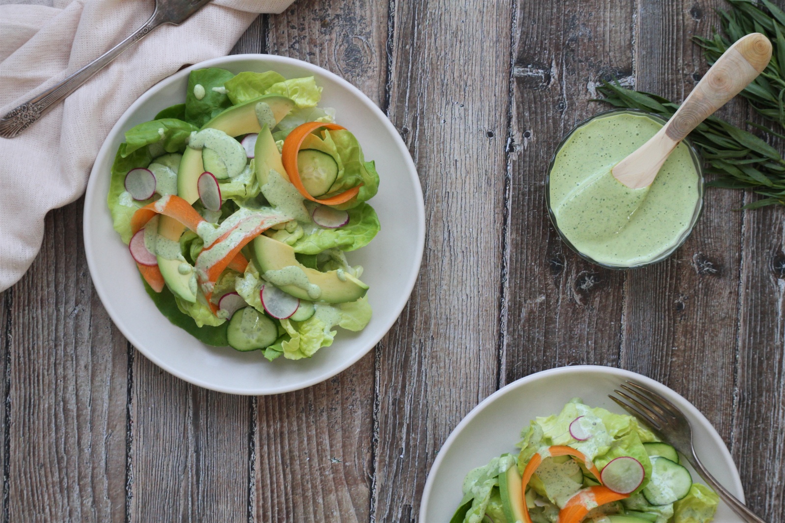 Mexican Green Goddess Dressing (Dairy Free) - Darn Good Veggies