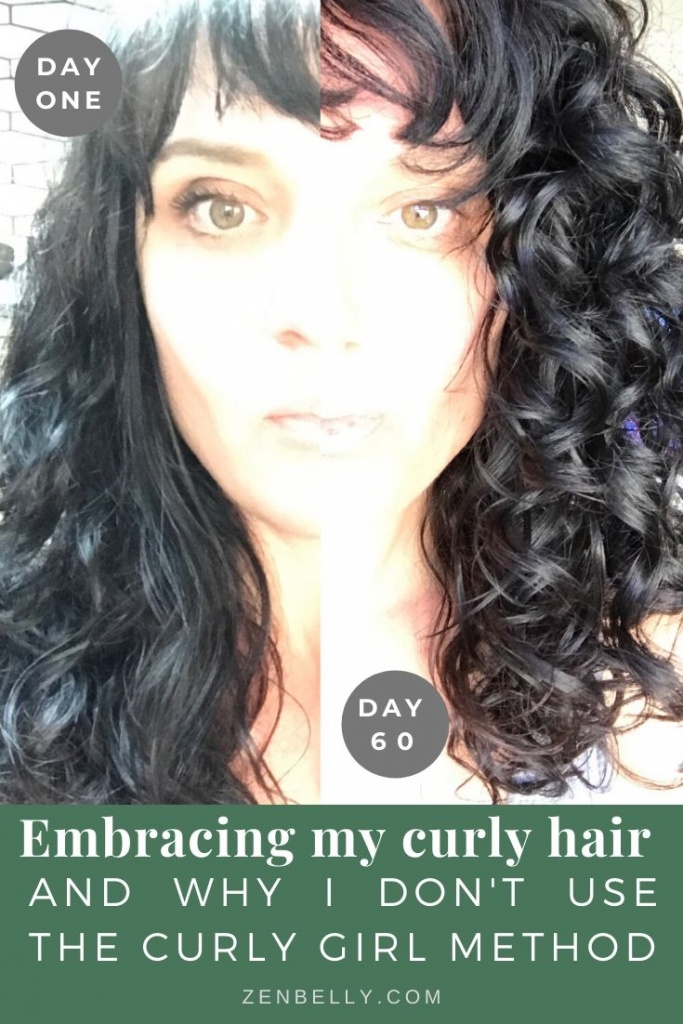 embracing curly hair and why I don't use the curly method