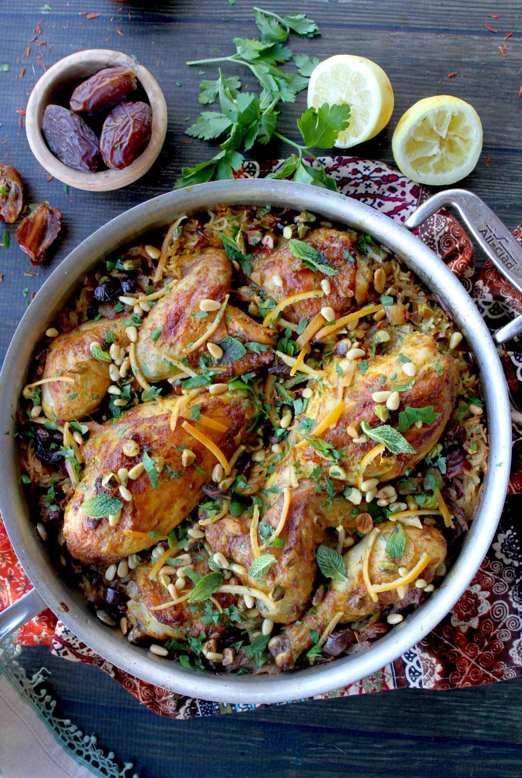 Moroccan Chicken and Rice with Dates and Olives | Zenbelly